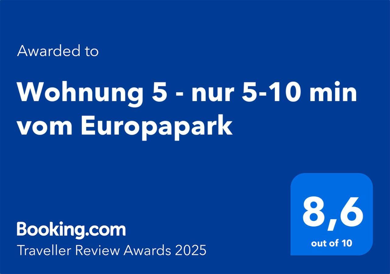 Wohnung 5 - Nur 5-10 Min Vom Europapark Ettenheim Eksteriør billede
